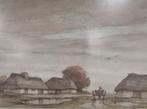 Dirk Baksteen | De onweerswolk | Litho (van een Aquarel), Ophalen