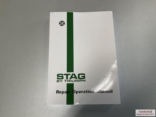 Repair Operation Manual STAG by Triumph AKM3966, Auto diversen, Handleidingen en Instructieboekjes, Ophalen of Verzenden
