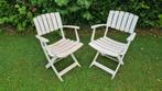 2 chaises de jardin, Ophalen, Gebruikt, Kunststof