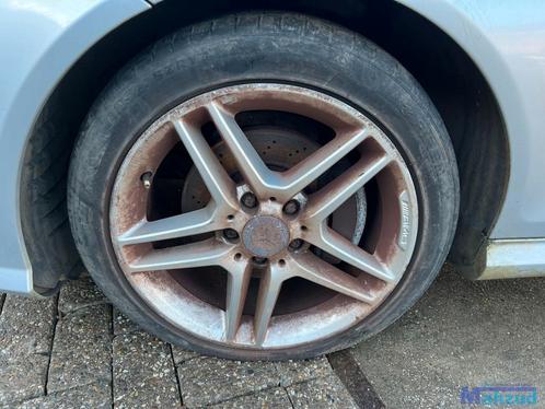MERCEDES C KLASSE W204 5x112 66.6 17 inch velgen amg, Auto-onderdelen, Banden en Velgen, Band(en), Gebruikt