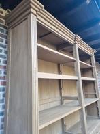 Eiken boekenkast/bibliotheekkast GRATIS LEVERING, Ophalen of Verzenden, Zo goed als nieuw