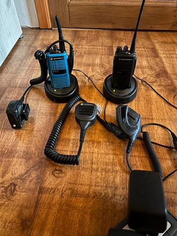 Set Atex motorola walkie-talkies 