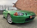 Honda CRX delsol 1.6VTI "OLDTIMER" Samba groen/160pk/1993, Auto's, Honda, Voorwielaandrijving, Stof, Zwart, 4 cilinders