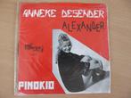ANNEKE SENDER : ALEXANDER/PINOCCHIO (SINGLE DE 7 POUCES), Comme neuf, 7 pouces, En néerlandais, Enlèvement ou Envoi