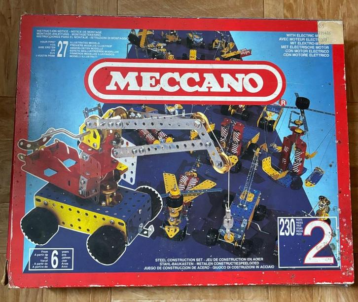 MECCANO mechanische bouwset elektromotor (nieuw), Kinderen en Baby's, Speelgoed | Educatief en Creatief, Nieuw, Knutselen, Bouwen