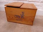 Caisse en bois vide - Château Citran 1988 - Cru Bourgeois, Ophalen of Verzenden, Gebruikt