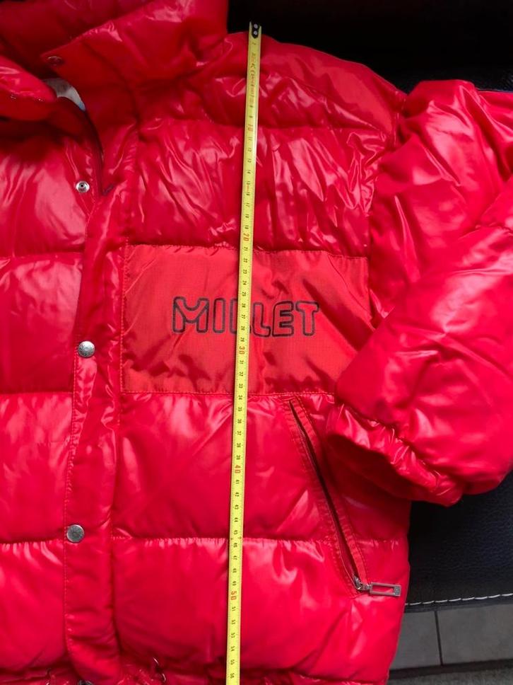 VITAGE MILLET ROOD jaren 80, Kleding | Heren, Jassen | Winter, Gedragen, Maat 48/50 (M), Rood, Ophalen of Verzenden