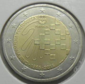 2 euro herdenking Portugal 2015 „rode kruis”. UNC! beschikbaar voor biedingen