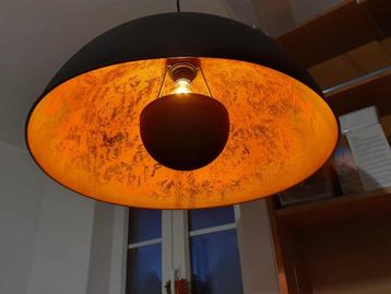 Hanglamp zwart en goud pendellamp beschikbaar voor biedingen