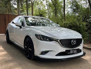 Mazda 6 2.2 Navigatie-Led-Zetelverwarming-PDC-Carplay-19", Autos, Achat, Entreprise, Noir, Cruise Control