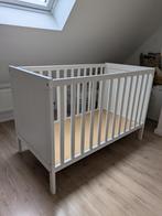 Meegroei babybed ikea + aerosleep matras + hoezen, Ophalen, Gebruikt, Minder dan 140 cm, Matras
