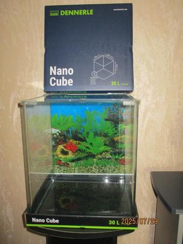 Aquarium 30 liter nw st   met gratis filter  en uitleg, Enlèvement, Comme neuf, Aquarium vide