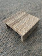 Rieten salontafel, Huis en Inrichting, Tafels | Salontafels, Ophalen, Overige materialen, Gebruikt, Rieten