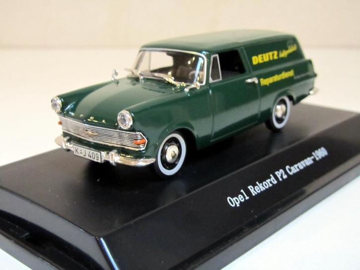 Opel Rekord P2 Caravan 1960 "DEUTZ” (1:43) + catalogus, Hobby en Vrije tijd, Modelauto's | 1:43, Nieuw, Auto, Starline, Ophalen of Verzenden