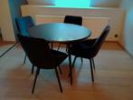 Tafel met stoelen, Huis en Inrichting, Ophalen, Rond, Nieuw, Vier personen