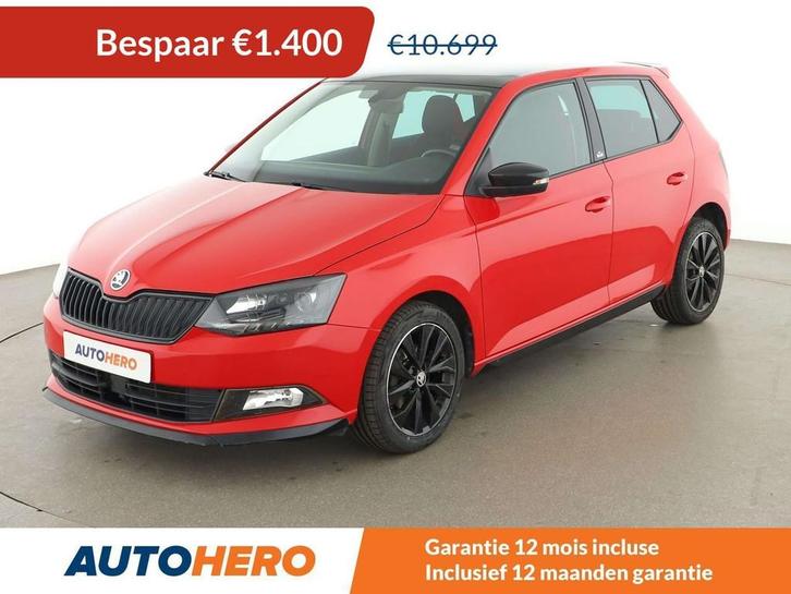 Skoda Fabia 1.0 TSI Monte Carlo (bj 2017), Auto's, Skoda, Te koop, Fabia, ABS, Airbags, Airconditioning, Bluetooth, Boordcomputer