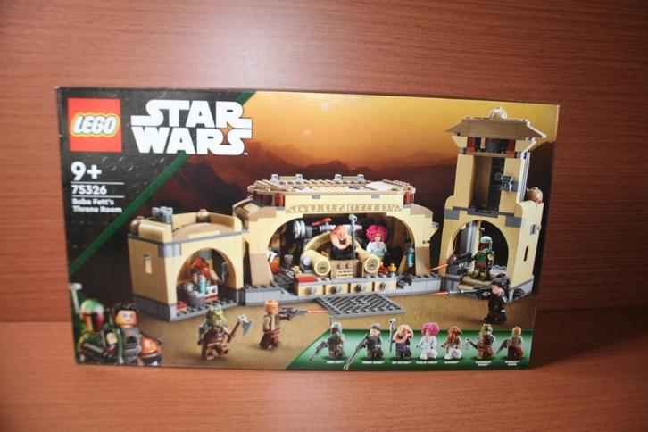 LEGO Star Wars Sealed 75326 Boba Fett's Throne Room, Kinderen en Baby's, Speelgoed | Duplo en Lego, Nieuw, Lego, Complete set