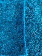 Petrolblauwe teddy fleece, Blauw, Ophalen of Verzenden, Zo goed als nieuw, 30 tot 120 cm
