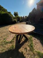 Ronde tafel - Mangohout te koop, Huis en Inrichting, Ophalen, Zo goed als nieuw