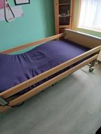 elektrisch verzorgingsbed,ziekenhuisbed, Huis en Inrichting, Slaapkamer | Bedden, Ophalen, Eenpersoons, Metaal, 100 cm