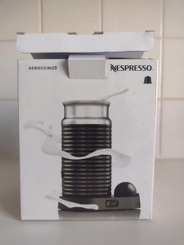 Nespresso Aeroccino3, Enlèvement ou Envoi, Comme neuf, Mousseur à lait électrique