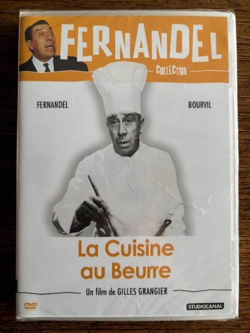 La Cuisine au Beurre Bourvil Fernandel, Cd's en Dvd's, Dvd's | Komedie, Nieuw in verpakking, Actiekomedie, Alle leeftijden, Ophalen of Verzenden