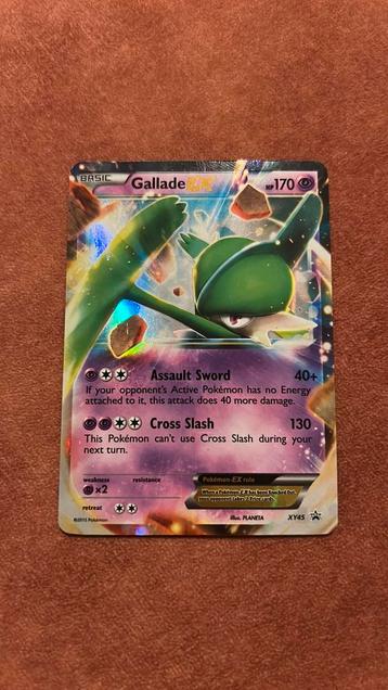 Pokemon Gallade EX XY promo LP beschikbaar voor biedingen
