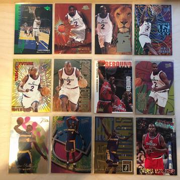 Chris Webber lot nba. Inserts and parallels 