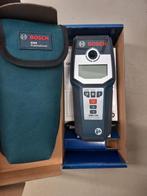 BOSCH GMS 120 DETECTOR MET BESCHERMKAP, Doe-het-zelf en Bouw, Meetapparatuur, Ophalen, Zo goed als nieuw, Elektriciteit