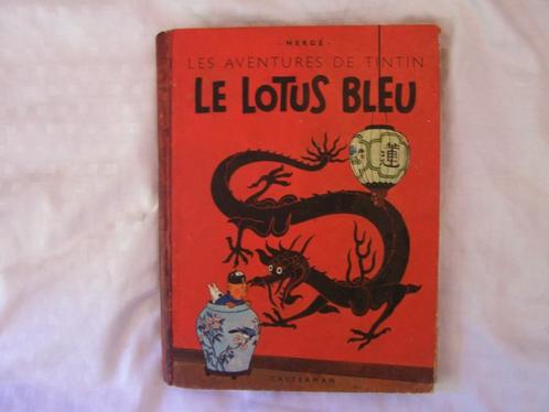 TINTIN LE LOTUS BLEU 1942, Boeken, Stripverhalen, Gelezen, Eén stripboek, Verzenden