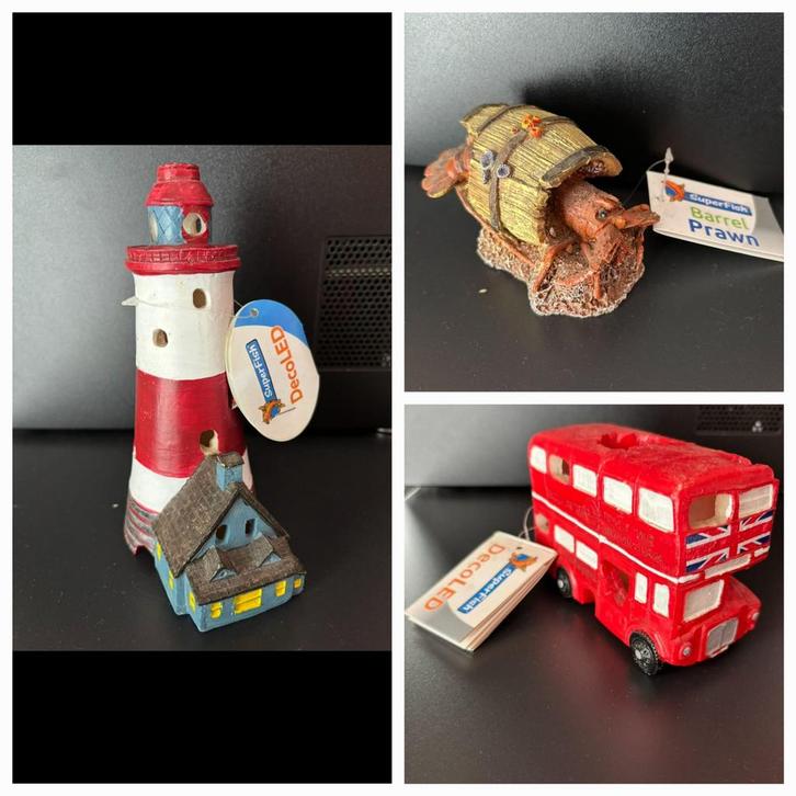Superfish Deco - (LED) NIEUW, Dieren en Toebehoren, Vissen | Aquaria en Toebehoren, Nieuw, Sierelement, Ophalen of Verzenden