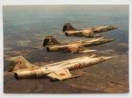 Postkaart Starfighter Belgian Air Force Belgische Luchtmacht, Collections, Objets militaires | Général, Autres types, Armée de l'air