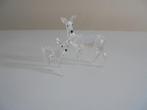 Biche et faon en cristal Swarovski, Enlèvement ou Envoi