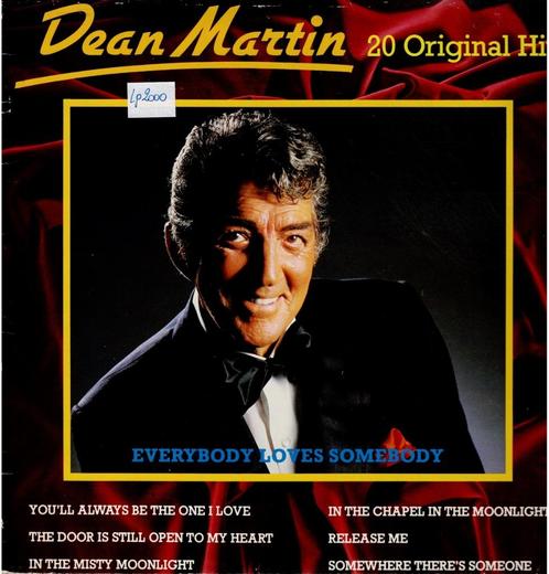 Vinyl, LP   /   Dean Martin – Everybody Loves Somebody - 20, Cd's en Dvd's, Vinyl | Overige Vinyl, Overige formaten, Ophalen of Verzenden