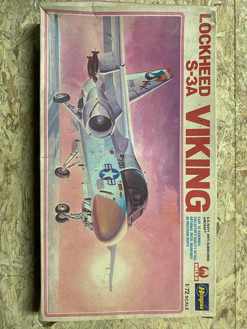 Maquette Hasegawa Viking S-3A  1/72 de 1979, Hobby & Loisirs créatifs, Modélisme | Avions & Hélicoptères, Comme neuf, Hasegawa