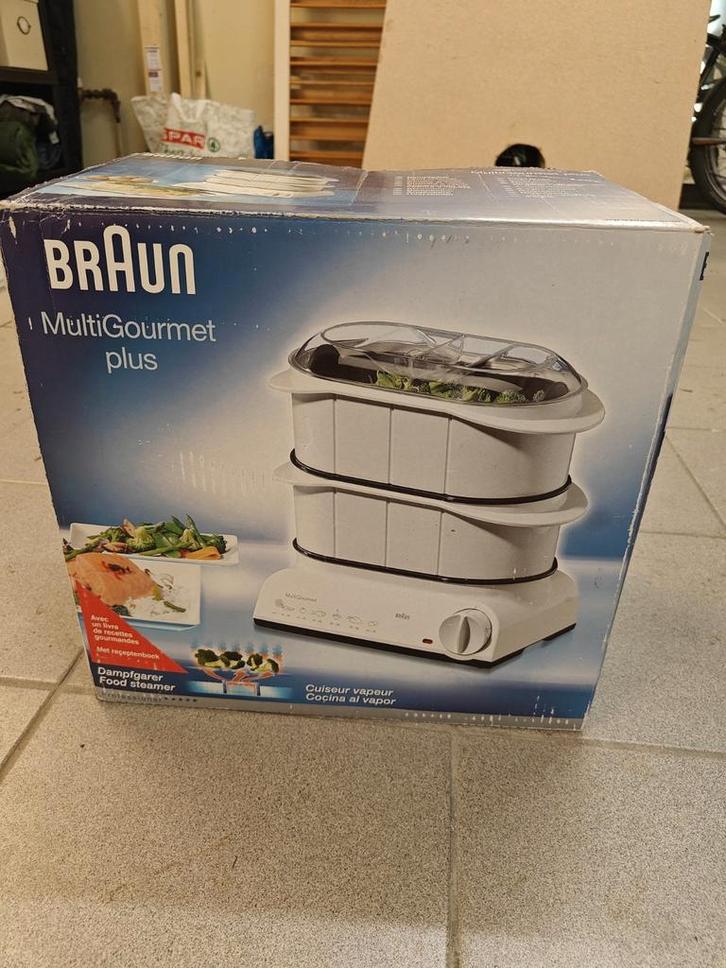 Braun MultiGourmet FS 20, Elektronische apparatuur, Stoomapparaten, Zo goed als nieuw, Ophalen