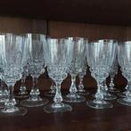Glasservies Kristal d'Arques 5 x 12 glazen, Zo goed als nieuw, Ophalen