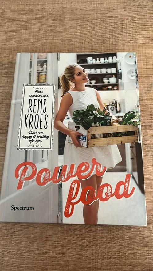 Rens Kroes - Powerfood, Boeken, Gezondheid, Dieet en Voeding, Zo goed als nieuw, Ophalen of Verzenden