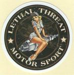 Lethal Threat Motor Sport Pin-Up sticker #139, Sport, Envoi, Neuf