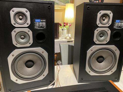 Pioneer CS-545 luidsprekers, Audio, Tv en Foto, Luidsprekerboxen, Gebruikt, Front, Rear of Stereo speakers, 60 tot 120 watt, Overige merken