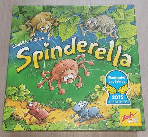 Speelgoed: gezelschapsspel Spinderella (NIEUW), Hobby en Vrije tijd, Gezelschapsspellen | Bordspellen, Nieuw, Een of twee spelers