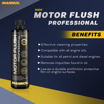 MANNOL Motor Flush Professioneel additief voor motorreiniger beschikbaar voor biedingen