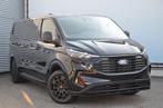 Ford Transit Custom -L2-Automaat-Dubbelcab- Nieuw- 39990+BTW, Stof, 1995 cc, LED verlichting, Zwart
