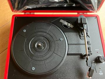 Denver Platenspeler - Ingebouwde Speakers - Kleur: Rood NEW beschikbaar voor biedingen