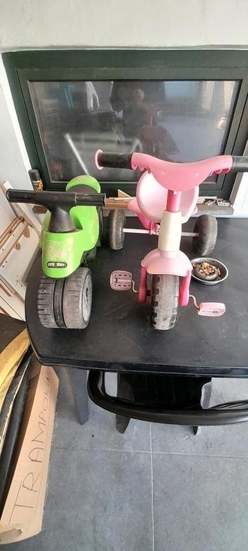 2x 3 wieler 1x duw brommer  beschikbaar voor biedingen