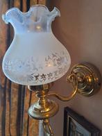 Muurlamp / wandlamp, Huis en Inrichting, Lampen | Wandlampen, Ophalen, Glas