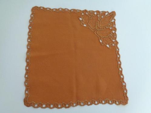 Pochette coloris ocre ancienne., Verzamelen, Overige Verzamelen, Gebruikt, Ophalen of Verzenden