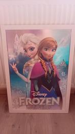 Poster frozen op harde karton, Ophalen, Zo goed als nieuw