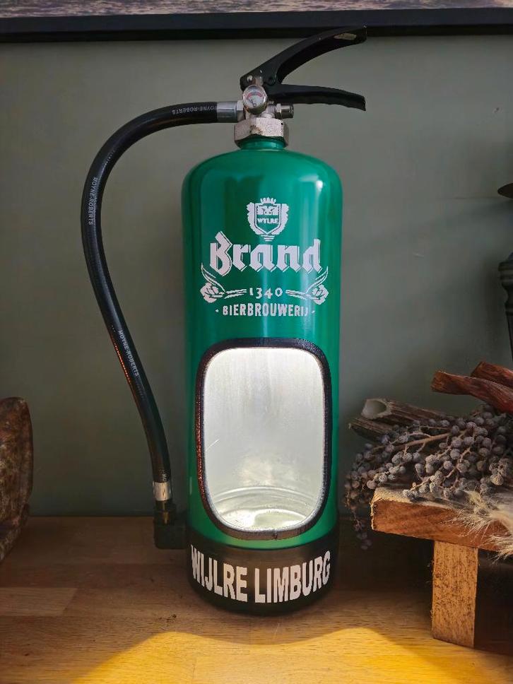 Brand bier brandblusserlamp, decoratie mancave, Maison & Meubles, Lampes | Lampes en vrac, Neuf, Ampoule LED, Enlèvement ou Envoi