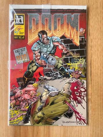 (ZELDZAAM) 1996 Doom Comic beschikbaar voor biedingen